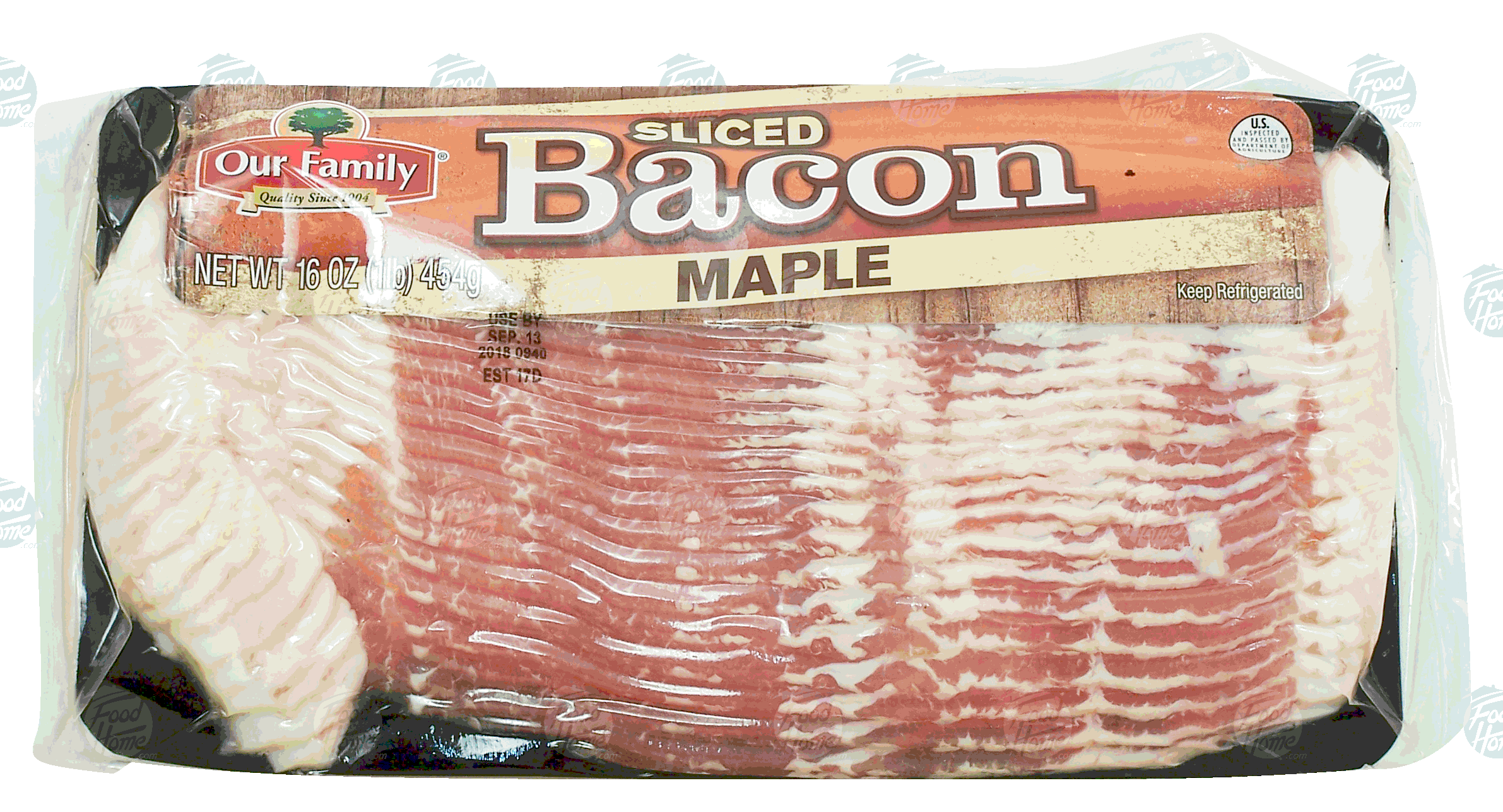 Our Family  bacon, sliced maple Full-Size Picture